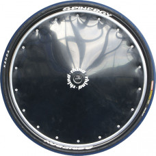 Black Poly Spoke Guard with Alloy Hand Rims (Sports)